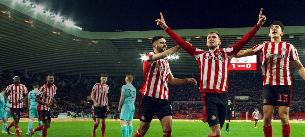 Backdrop of Sunderland 'Til I Die