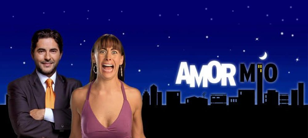 Backdrop of Amor mío