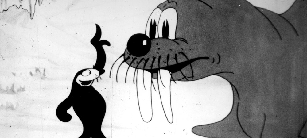 Backdrop of Arctic Antics