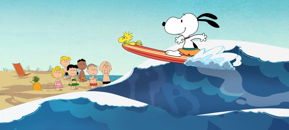 Backdrop of The Snoopy Show