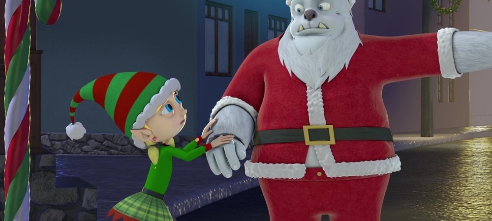 Backdrop of Abominable Christmas