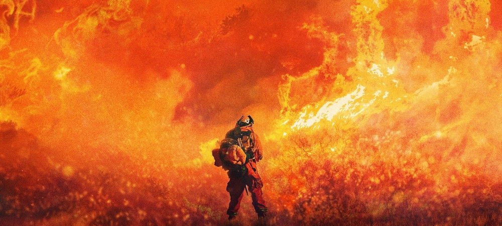 Backdrop of Cal Fire