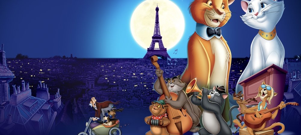 Backdrop of The Aristocats