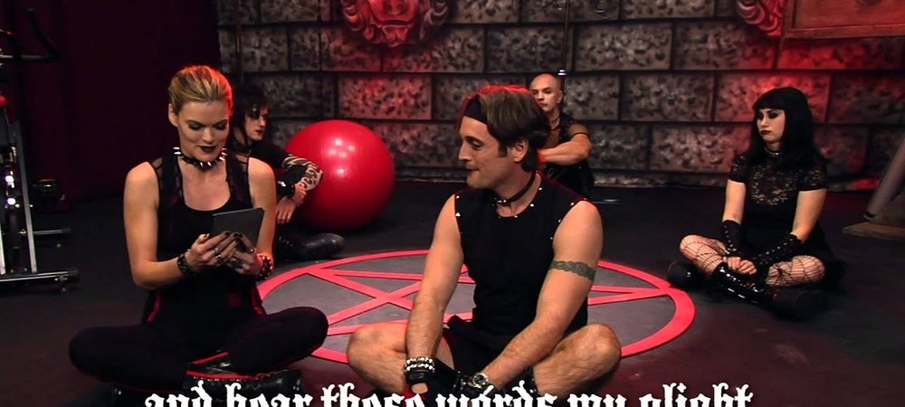 Backdrop of Goth Fitness