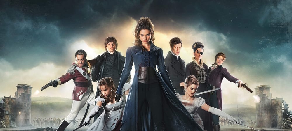 Backdrop of Pride and Prejudice and Zombies