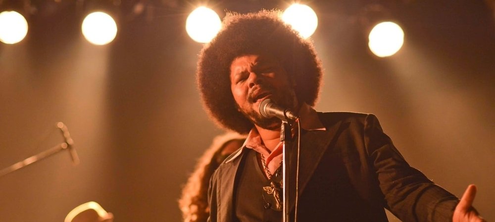 Backdrop of Tim Maia