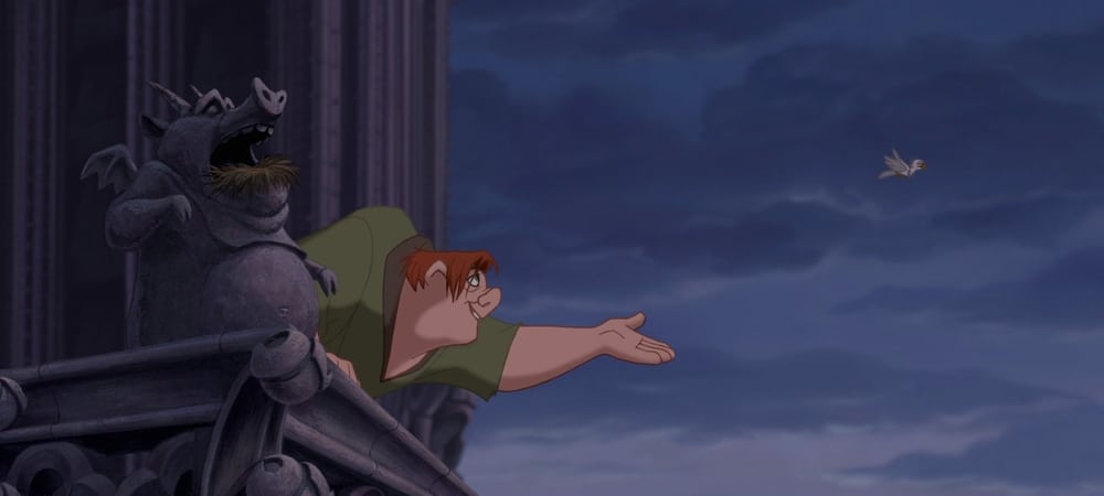 Backdrop of The Hunchback of Notre Dame