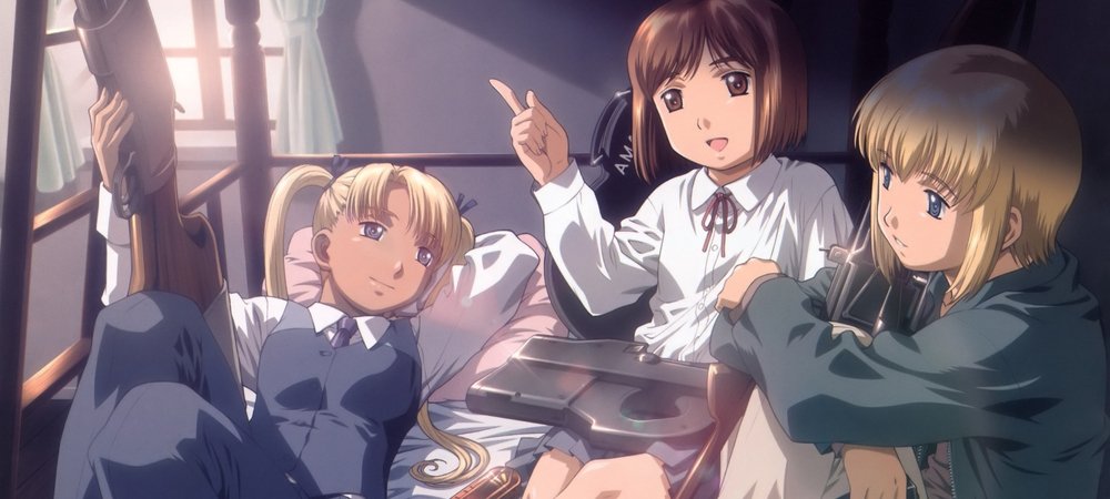 Backdrop of Gunslinger Girl