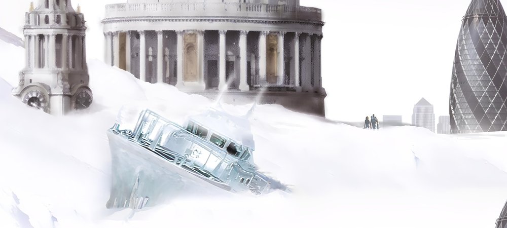 Backdrop of Ice
