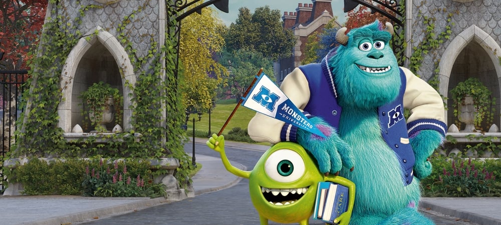 Backdrop of Monsters University