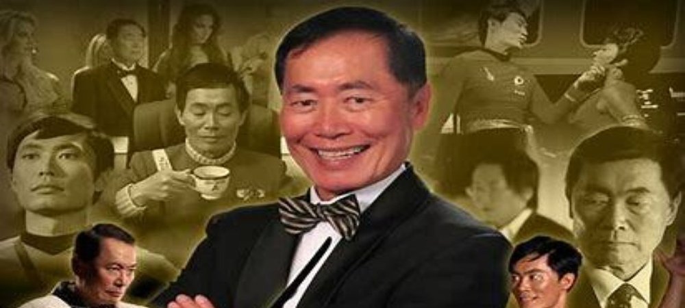 Backdrop of To Be Takei