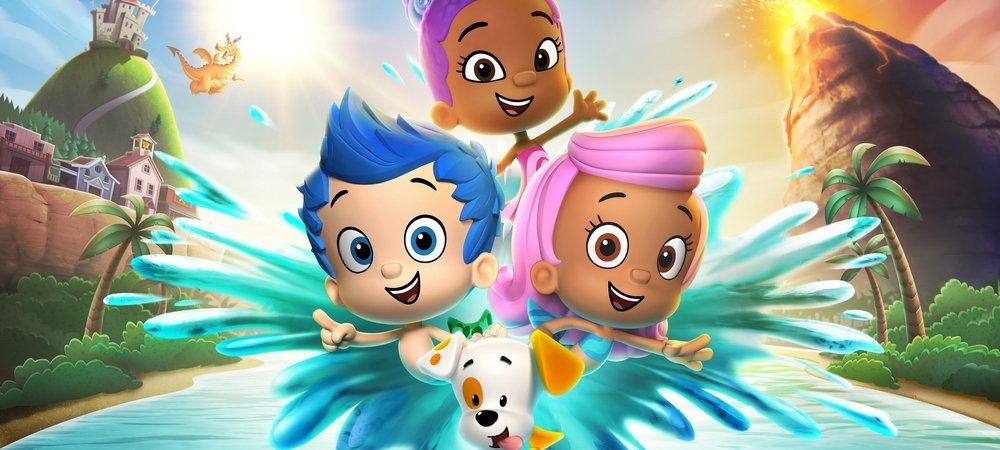 Backdrop of Bubble Guppies