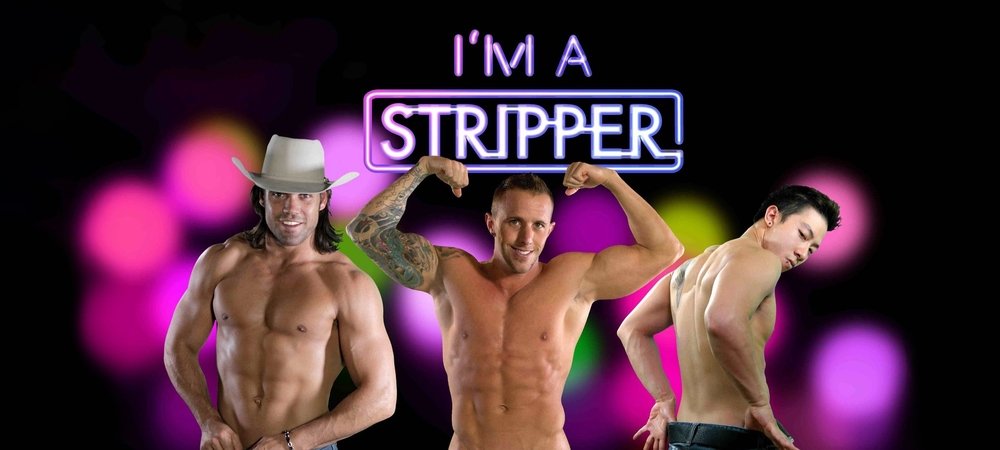 Backdrop of I'm a Stripper