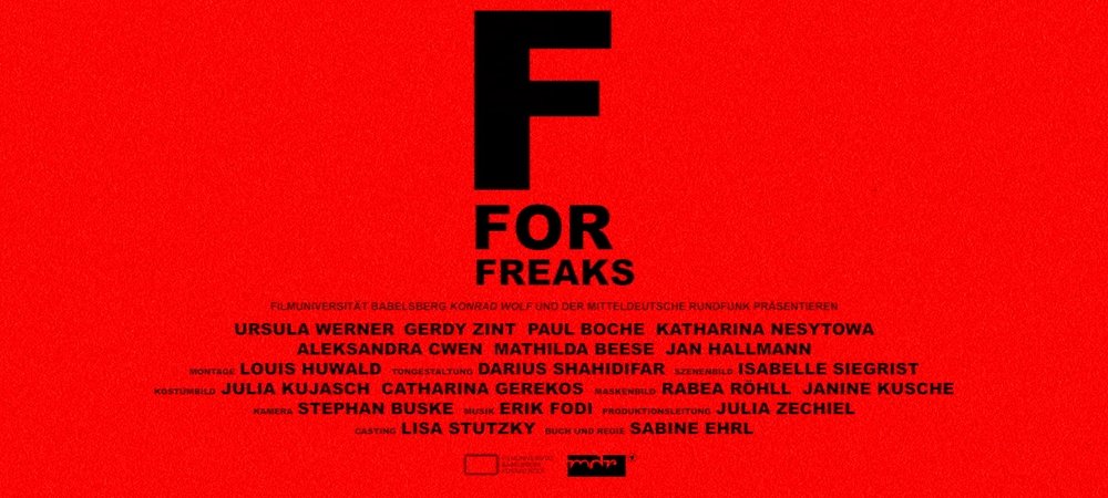 Backdrop of F for Freaks