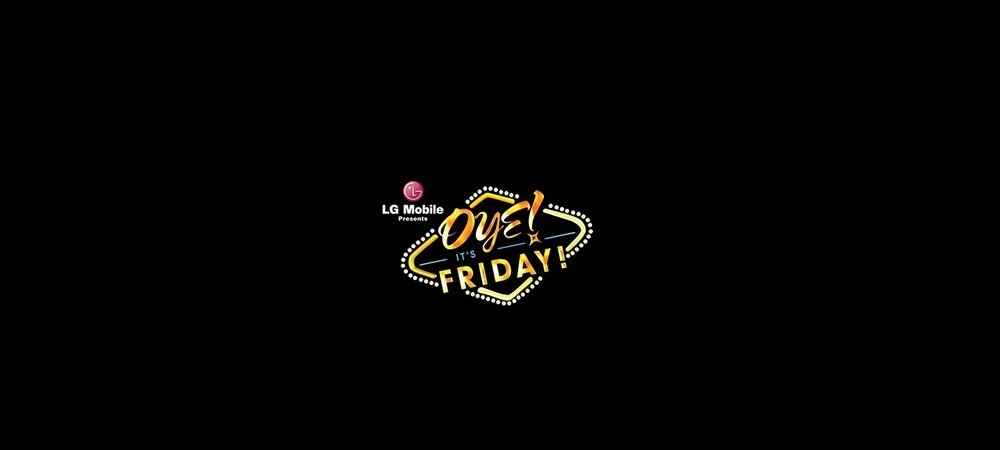 Backdrop of Oye! It's Friday!