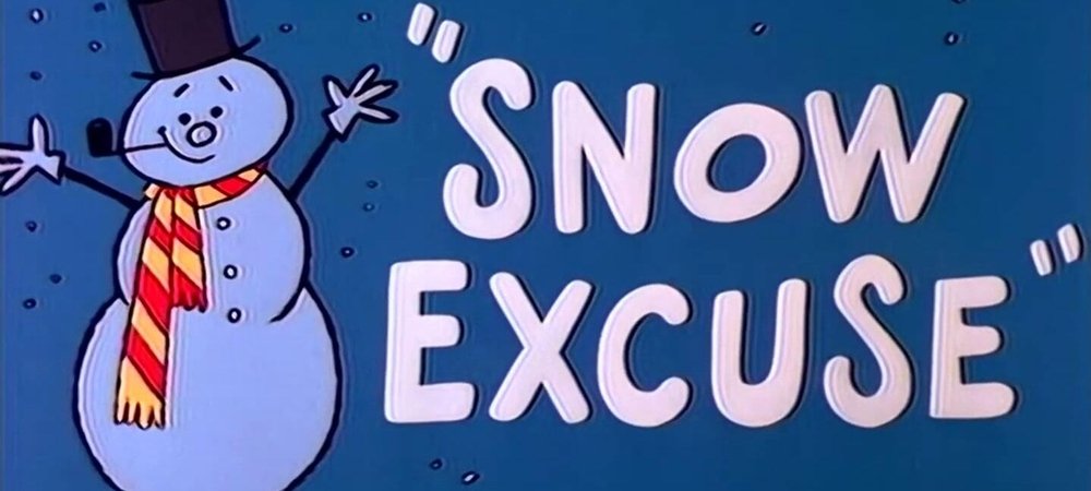 Backdrop of Snow Excuse