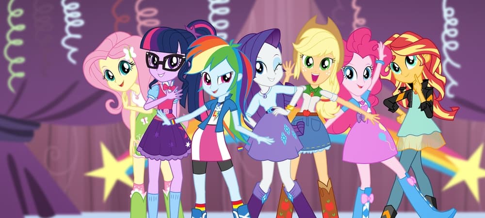 Backdrop of My Little Pony: Equestria Girls