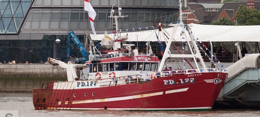Backdrop of Trawlermen
