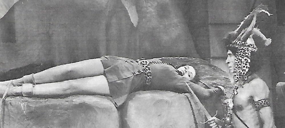 Backdrop of Jungle Girl