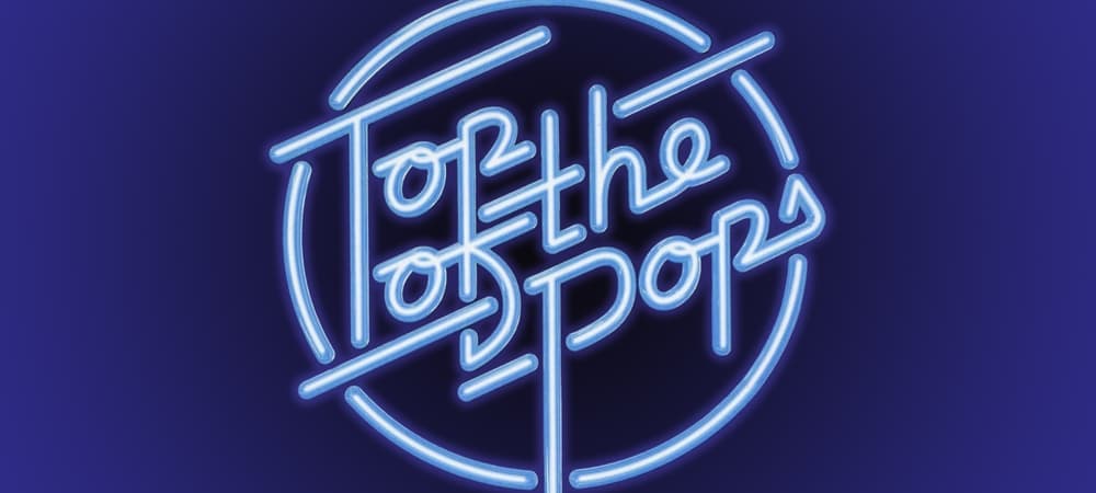 Backdrop of Top of the Pops