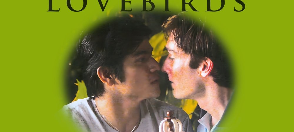Backdrop of Lovebirds