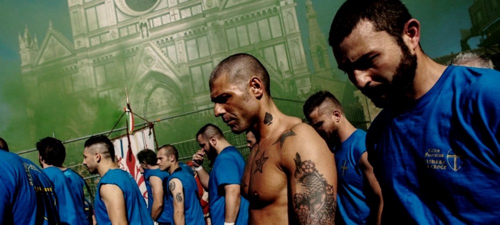 Backdrop of Calcio storico