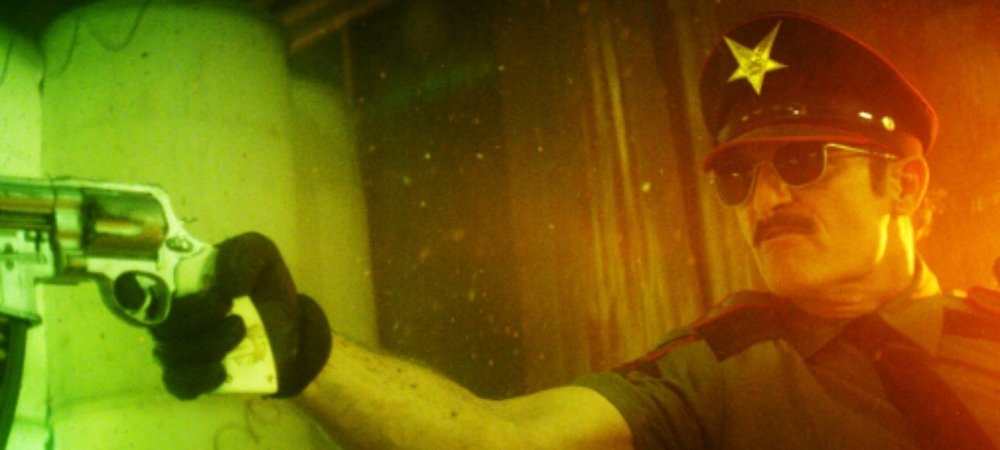 Backdrop of Officer Downe