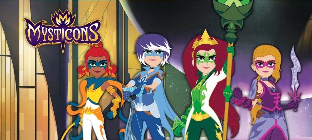 Backdrop of Mysticons