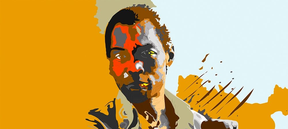 Backdrop of My Friend Fela
