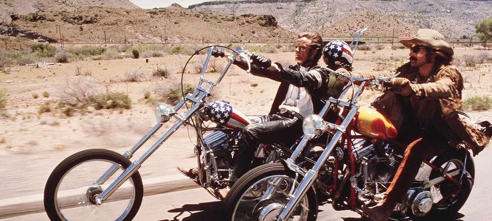 Backdrop of Easy Rider