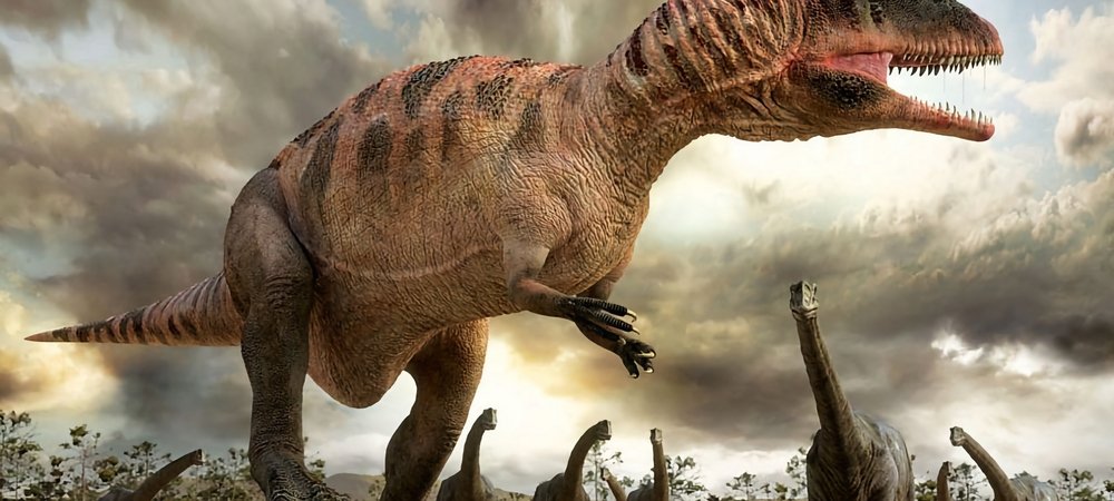 Backdrop of Planet Dinosaur