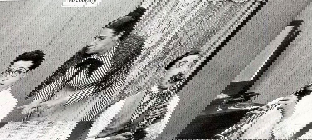 Backdrop of Two Scrambled