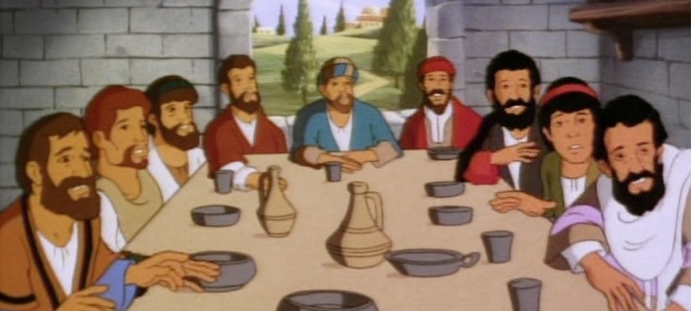Backdrop of The Easter Story
