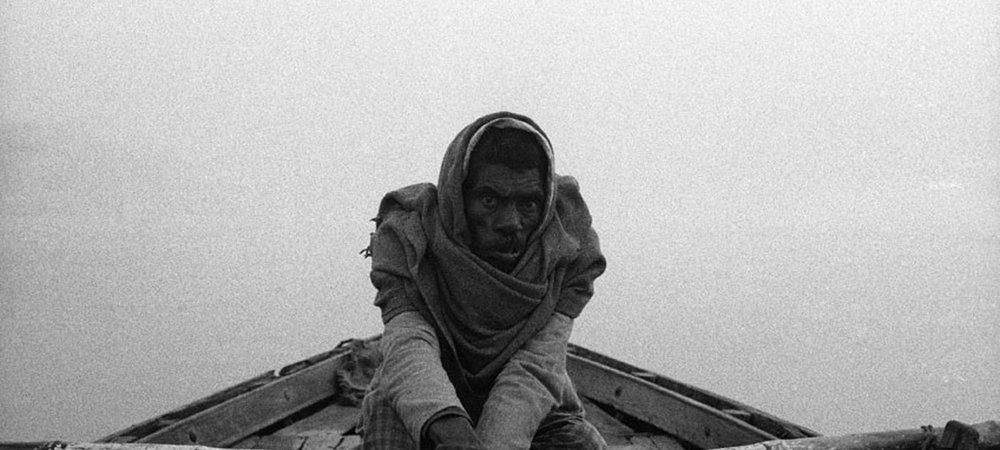 Backdrop of Boatman