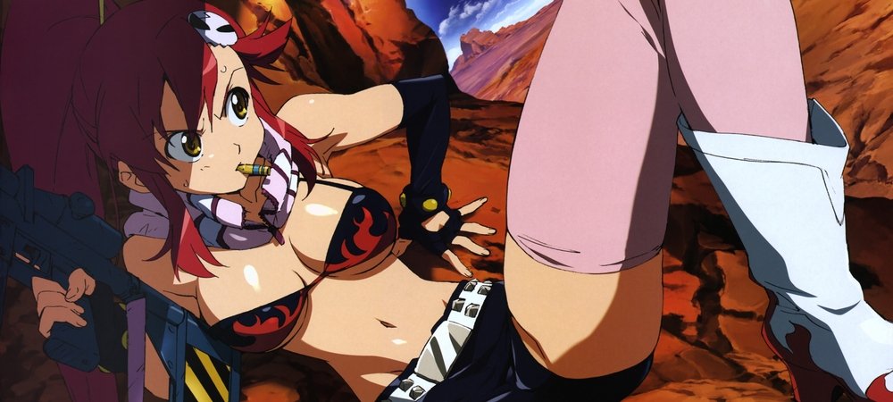 Backdrop of Gurren Lagann