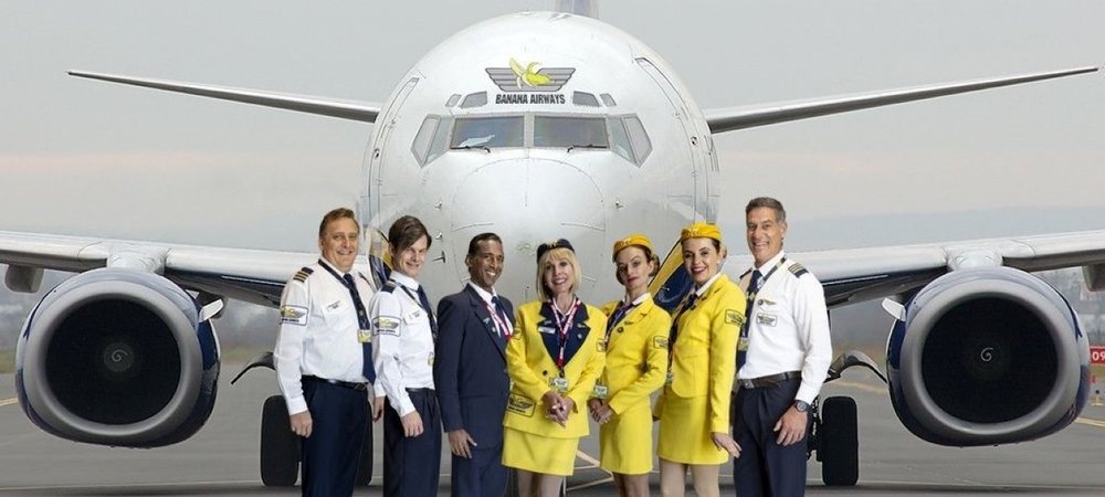 Backdrop of Banana Air