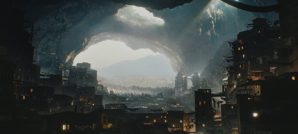 Backdrop of Utopia Falls