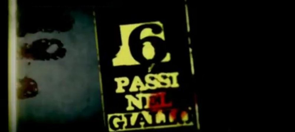 Backdrop of 6 passi nel giallo