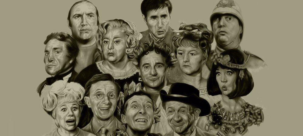Backdrop of Carry On Laughing