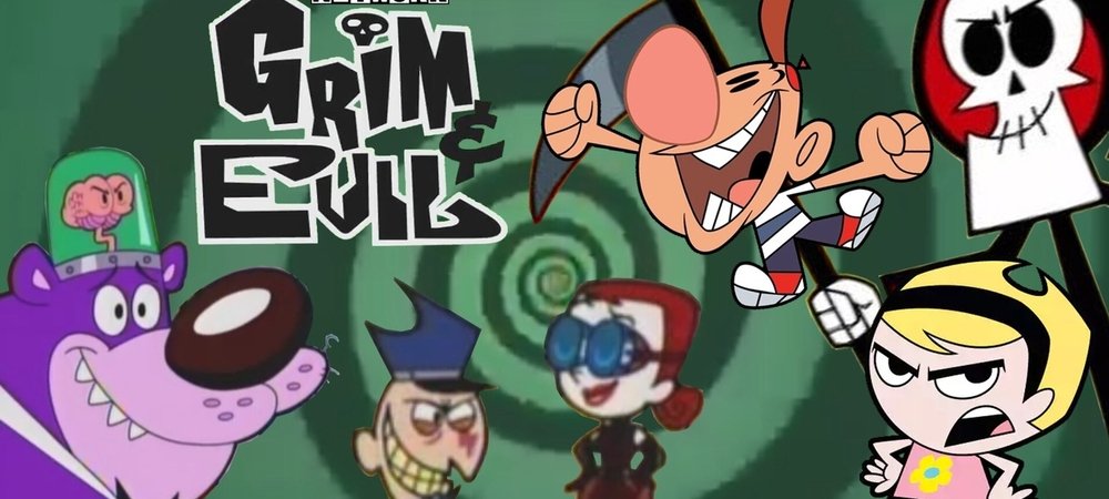Backdrop of Grim & Evil
