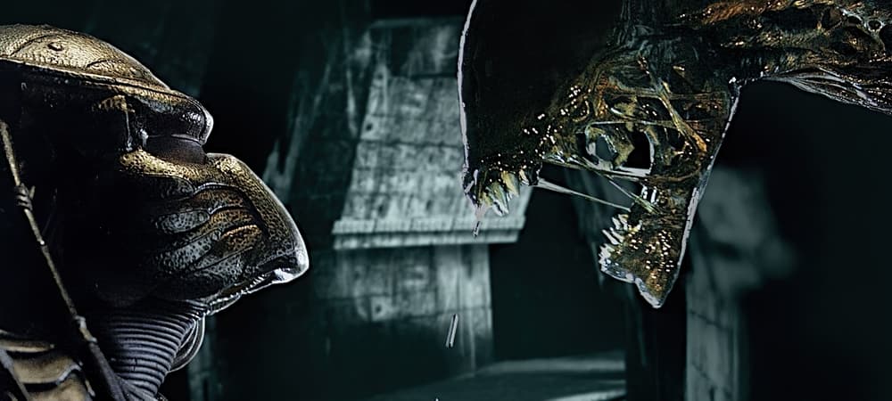 Backdrop of AVP: Alien vs. Predator