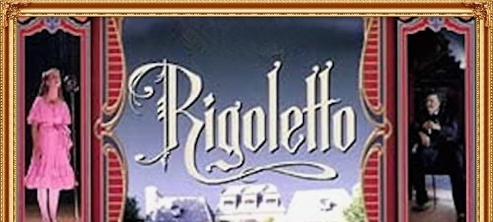 Backdrop of Rigoletto