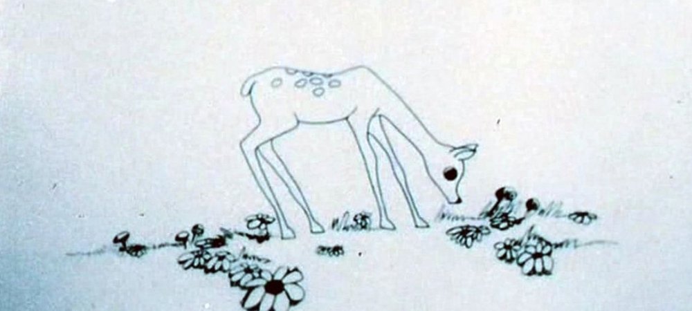 Backdrop of Bambi Meets Godzilla