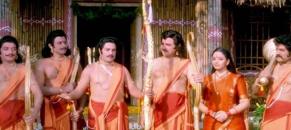 Backdrop of Narthanasala