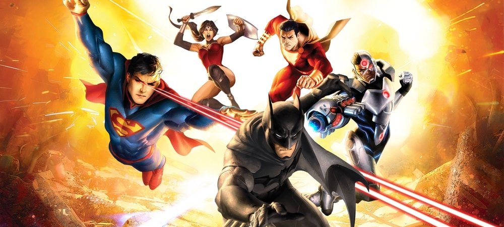 Backdrop of Justice League: War