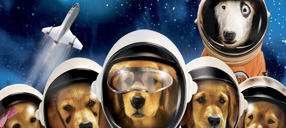 Backdrop of Space Buddies
