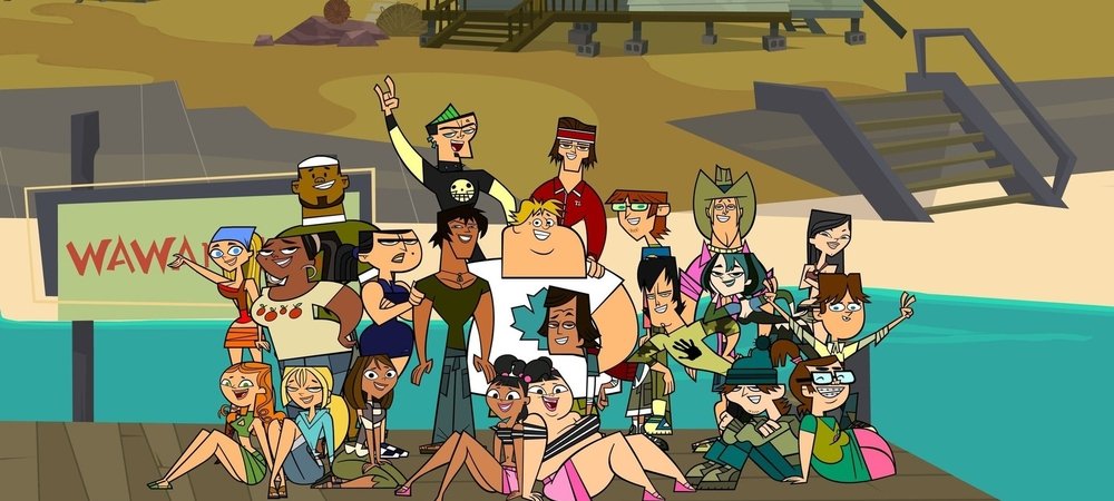 Backdrop of Total Drama Island