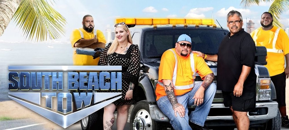 Backdrop of South Beach Tow