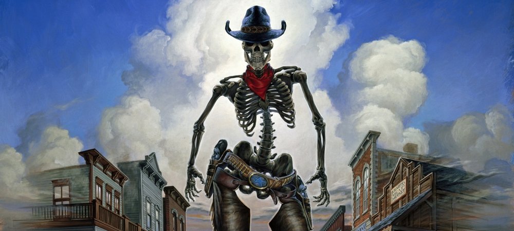 Backdrop of Ghost Town