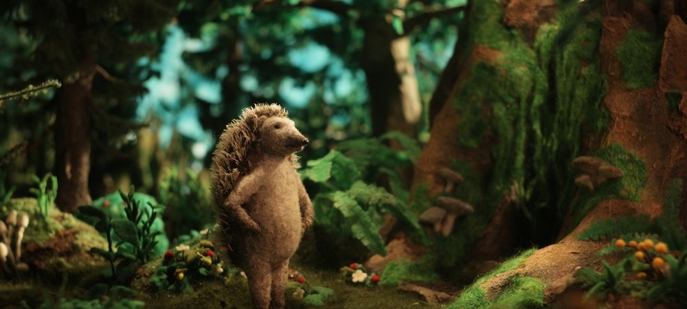 Backdrop of Hedgehog's Home